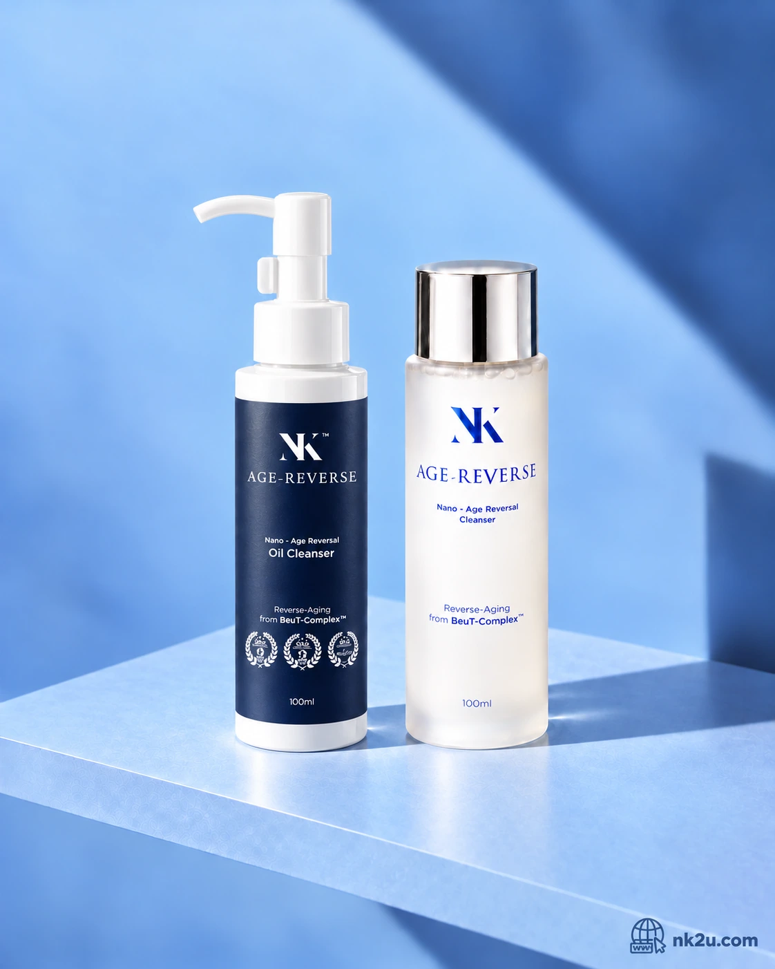 NK Age-Reverse Oil Cleanser + Cleanser